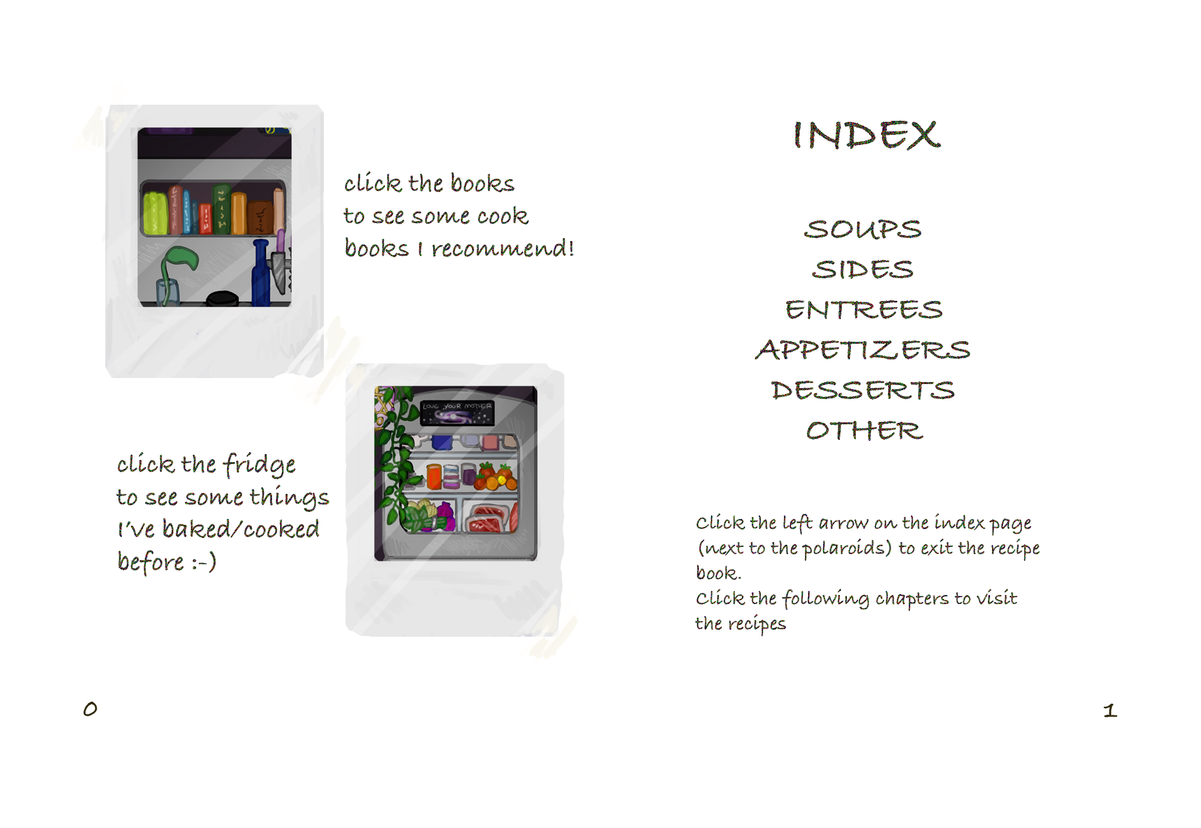 Cookbook pages 0–1